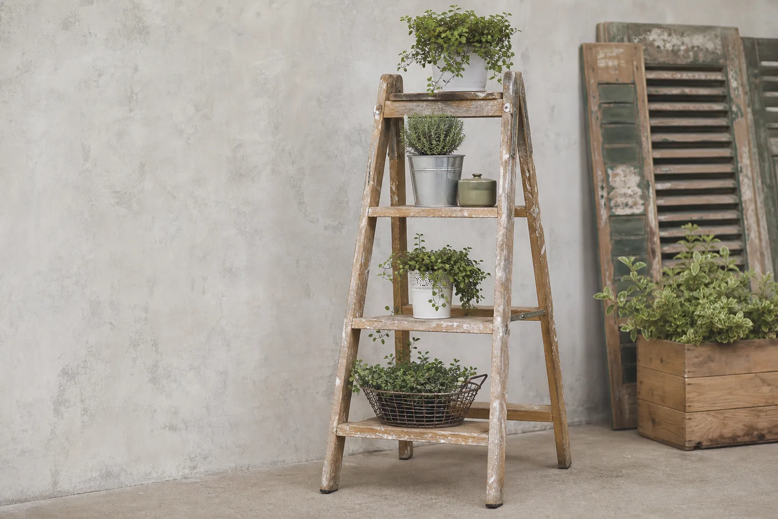Trittleiter Upcycling: Alte Leitern kreativ und nachhaltig verwandeln