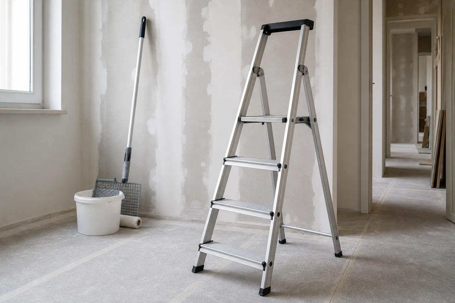 Trittleiter fuer Renovierung kaufen: Belastbare Modelle fuer Maler- und Heimwerkerarbeiten